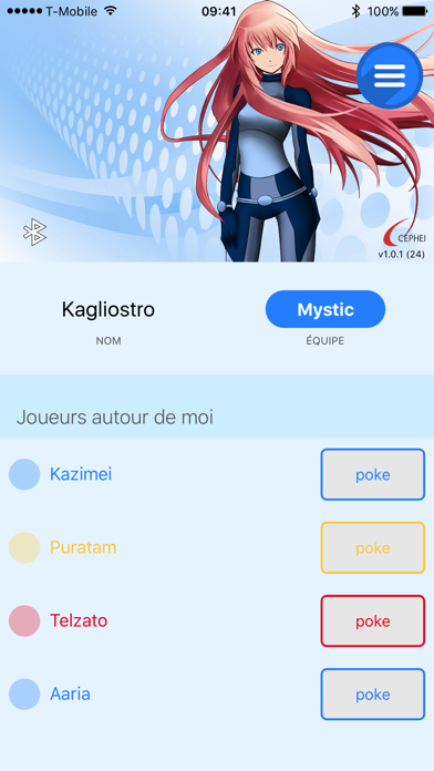 Screenshot #1 pour Poke Team Finder pour Pokemon GO