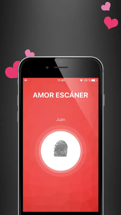 Fingerprint Love Calculator - Escáner del amor