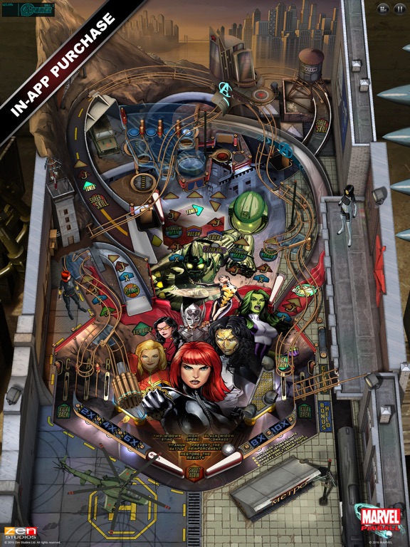 Screenshot #1 for Marvel Pinball