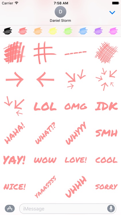 Permanent Marker Stickers