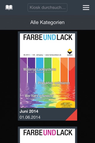 FARBE UND LACK // KIOSK APP screenshot 2