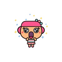 Chibi-Pop app icon - Stickers app for iPhone