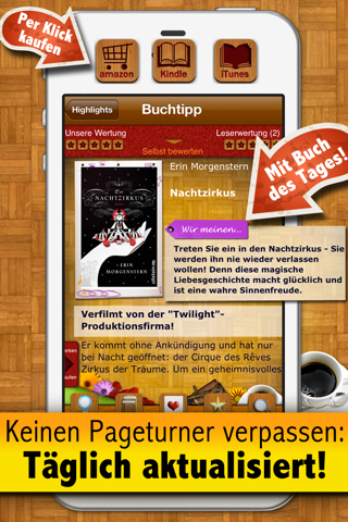 Buch-Ticker - Büchertipps: Romane & E-Books lesen screenshot 3