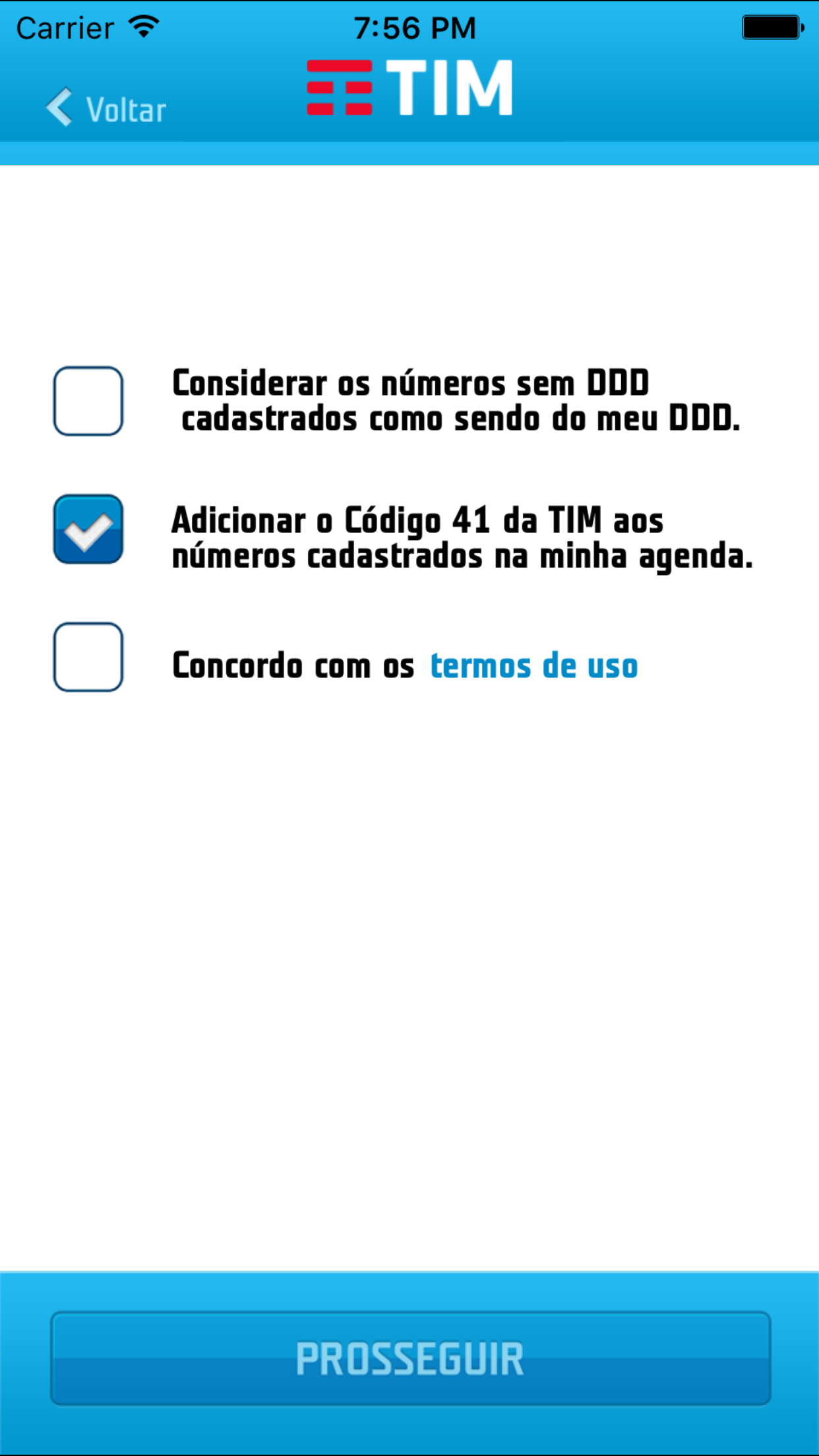 9º Dígito TIM