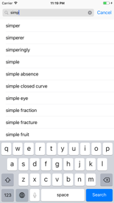 Plain English Dictionary - Simple and Basic screenshot