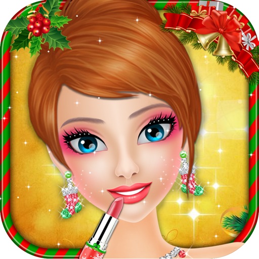 Christmas Princess Salon - Free kids girls games iOS App
