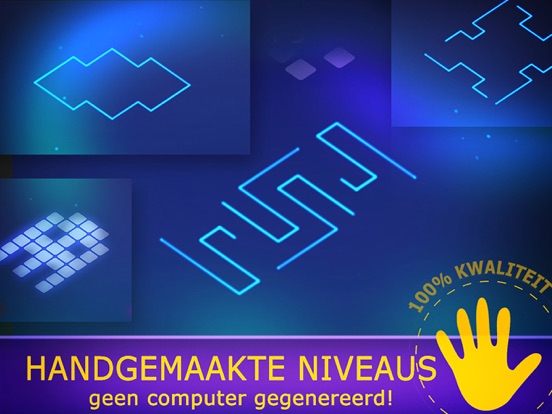 Gloed Blokken Puzzel Spel iPad app afbeelding 3