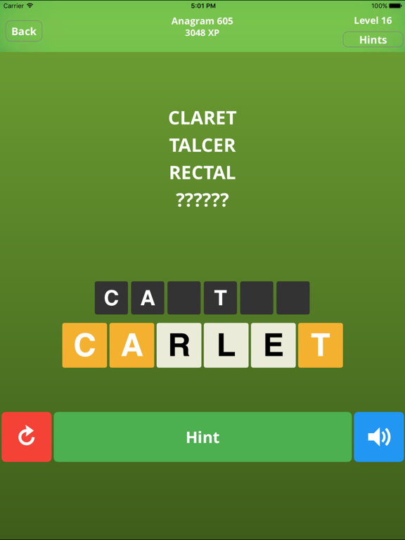 Screenshot #5 pour Anagram Word Crack Free