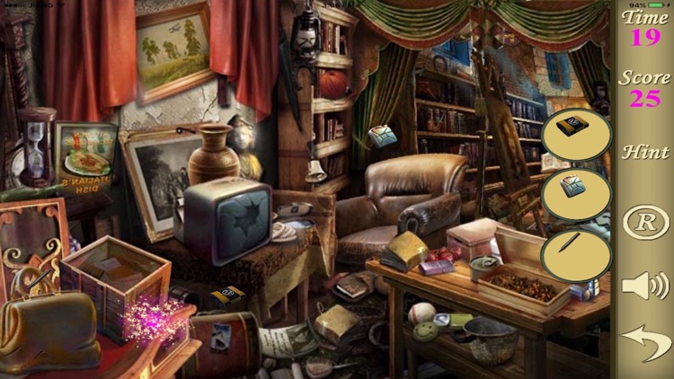 Hidden Objects Of A Basement Treasure