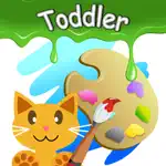 Infant coloring book kids toddler QCat App Contact