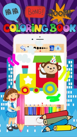 Amazing animal circus circus babies colornig pages(圖4)-速報App