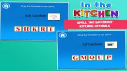 in the kitchen flash cards for kids iphone screenshot 4