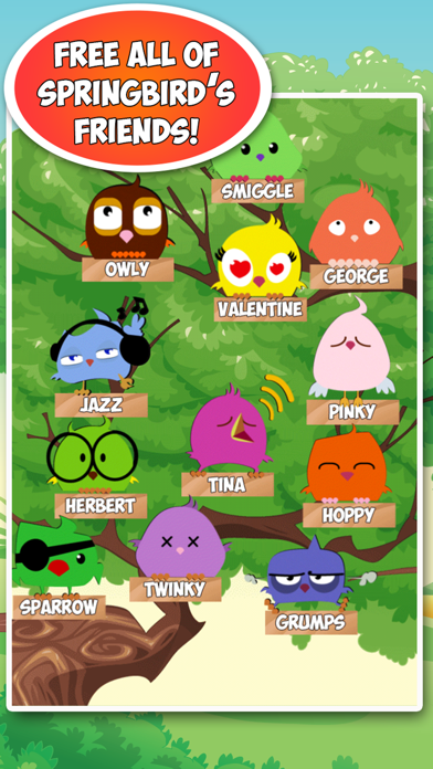 Maths with Springbird (Fun learning for 4 to 8 year old children) screenshot