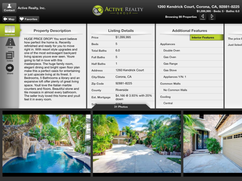 Active Realty for iPad screenshot 4