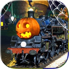 Activities of Train Driving - Halloween Games