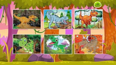 恐竜の子供のジグソーパズル マーブル キッズ アプリゲーム 子供のおすすめ画像1