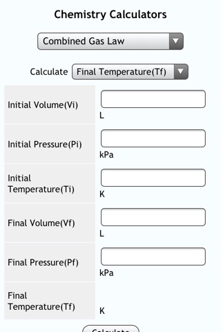 Chemistry Calcs screenshot 3