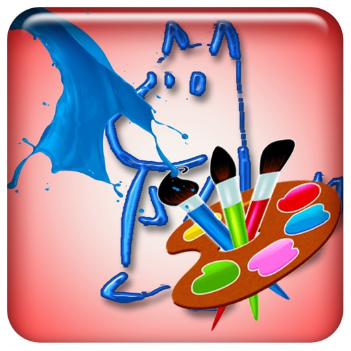 Coloring Pages Game Moomin Edition Icon