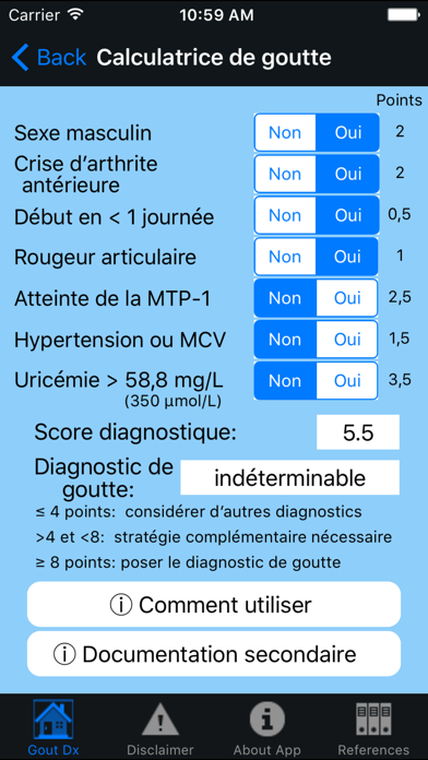 App screenshot