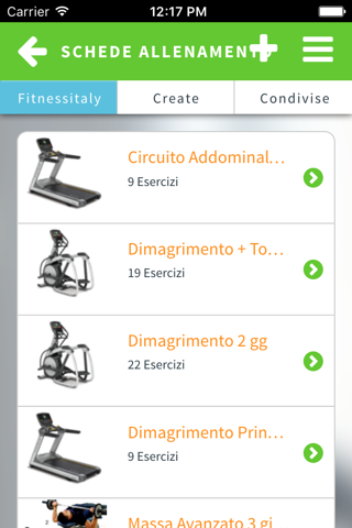 Fitnessitaly SchedeAllenamento screenshot 2