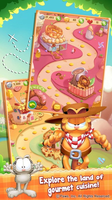 Garfield Chef: Game of Food screenshot 2