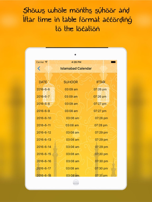 Screenshot #6 pour Ramadan Calendar -Prayers Timing All our the world