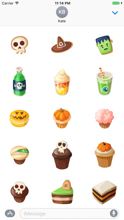 Halloween Treats Stickers