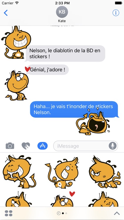 Nelson Stickers BD