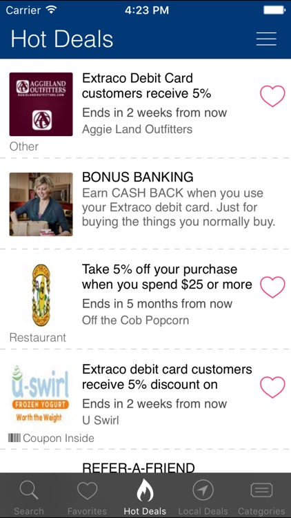 Extraco Banks ExtraRewards