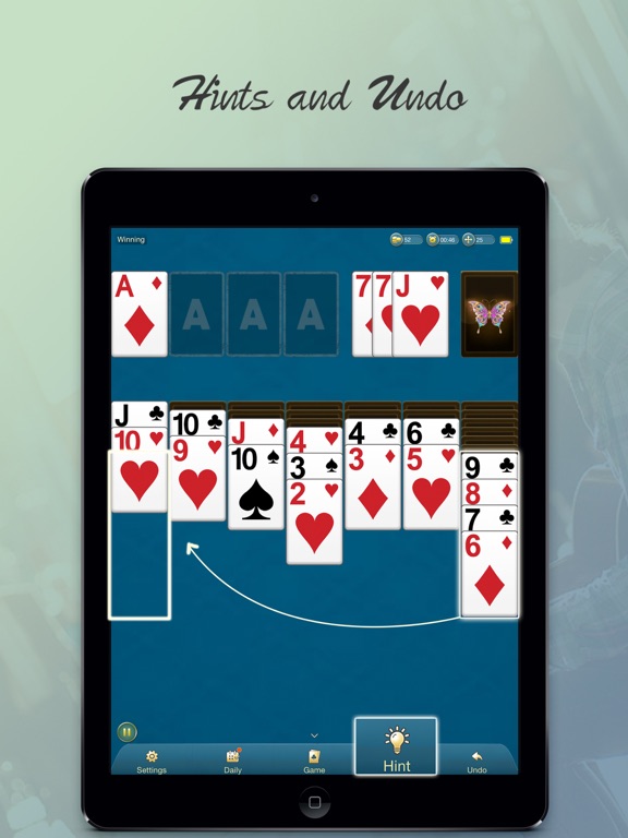 Screenshot #6 pour Solitaire - Free Classic Card Games App