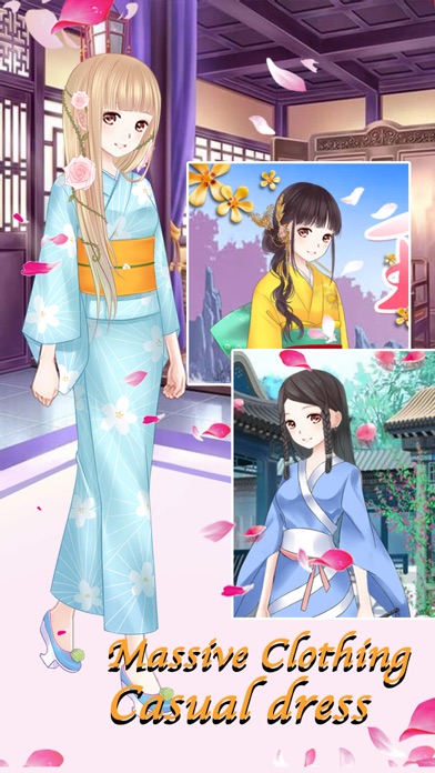 アニメ風な少女の着せ替え ドレスアップ 無料ゲーム集 Iphoneアプリ Applion