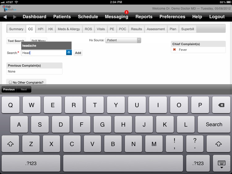 OneTouch EMR