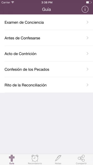 Screenshot #1 pour Confesión Sacramental
