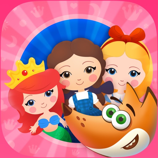 Tim the Fox - Paint the Princess coloring for girl iOS App