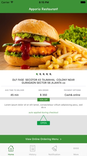 Apporio Restaurant(圖1)-速報App