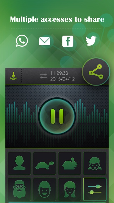 Voice Changer, Sound Recorder Screenshot