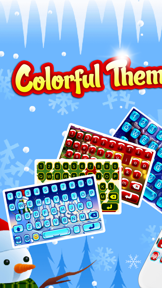 Christmas Emoji Keyboard Themes & Custom Keyboards - 1.0 - (iOS)