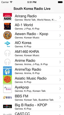 Game screenshot South Korea Radio Live Player (Korean / 한국 한국어 / 라디오) mod apk