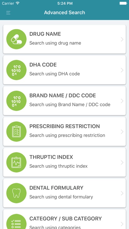 DHA Formulary Application
