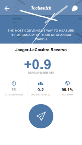 Toolwatch - Watch accuracy app screenshot