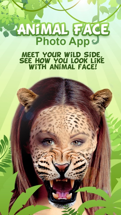 Animal Face Selfie Editor Snap Stickers Photo App