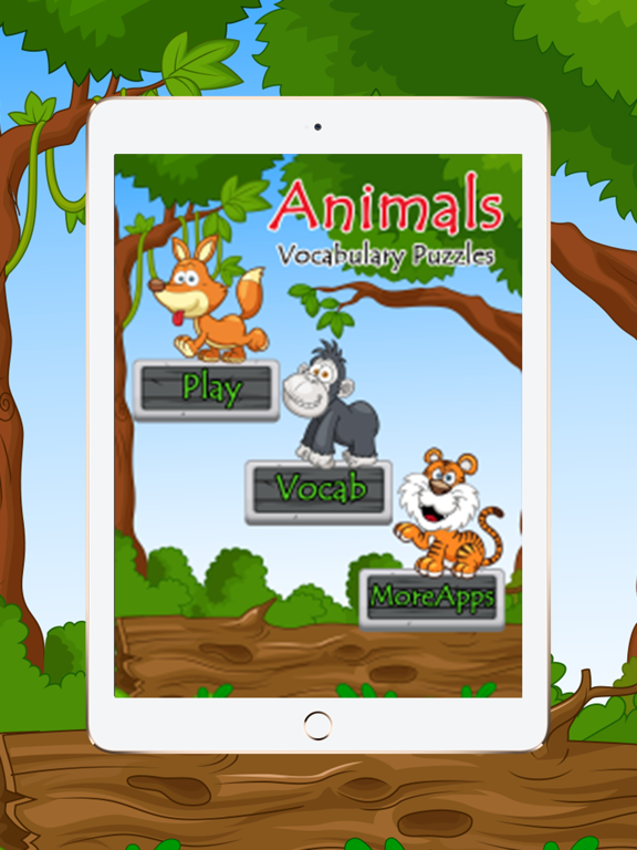 Vocabulary Animals Fun Activities For Kindergarten
