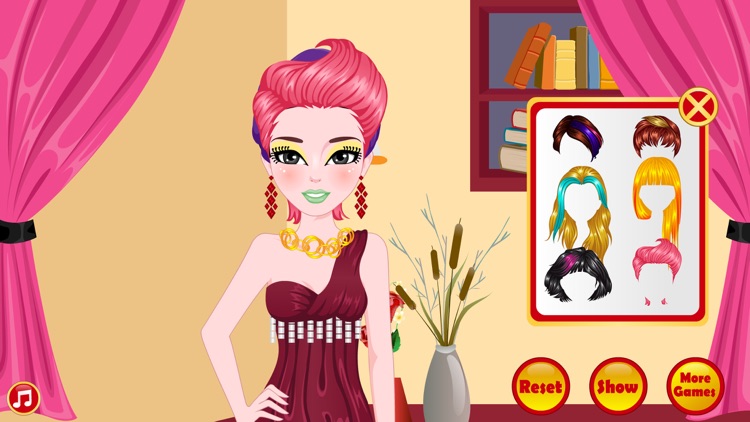 Emo Girl facial makeover