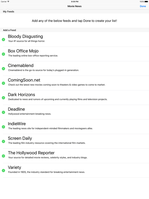Screenshot #6 pour Movie News - A News Reader for Movie Fans!