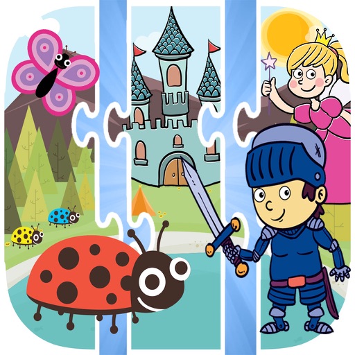 Puzzle Kid Game For Ben Knights and Little Ladybug iOS App