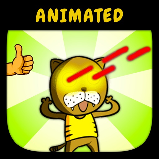 Tomcat Animated Stickers icon