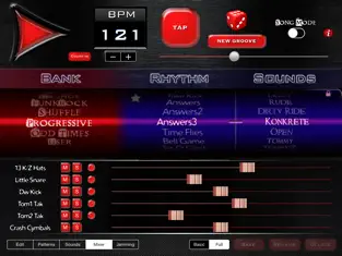 Captura de Pantalla 4 Rock Drum Machine Lite iphone