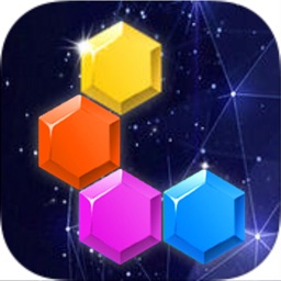 hexagon fall pop hex fit - hexa puzzle blast toy