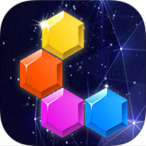 hexagon fall pop hex fit - hexa puzzle blast toy iOS App