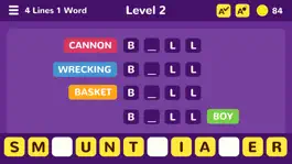 Game screenshot 4 Lines 1 Word mod apk